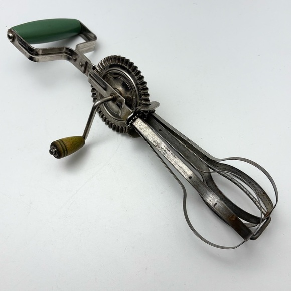 1920s hand crank egg beater from Taplin Mfg Co, Pat no. 1518285 - Picture 1 of 9